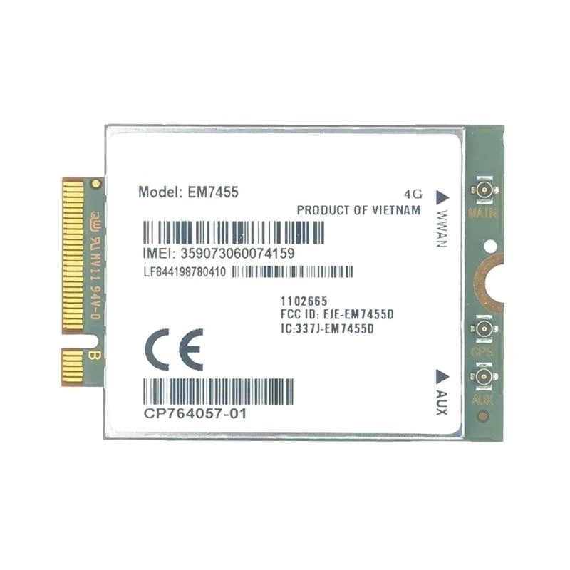 

Low Profile EM7455 4G Networking Adapter For Industrial Extended Running