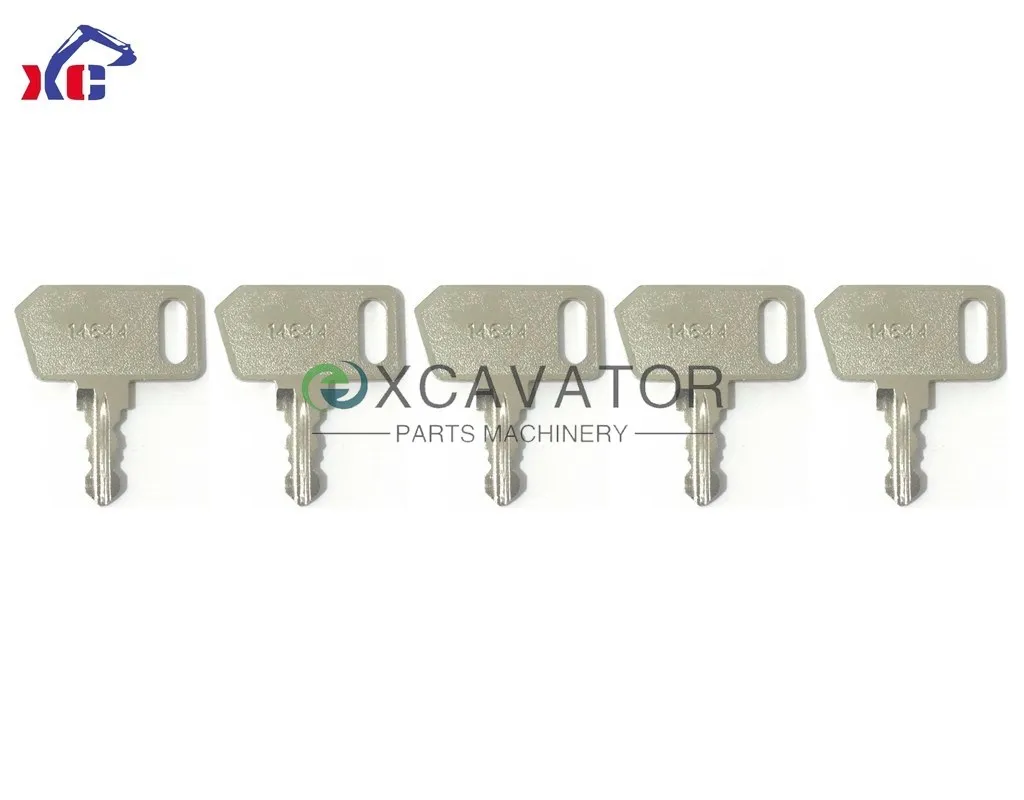 

5pc Key 14644 Ignition Key Universal Fendt, Deutz, Excavator, Construction Machinery
