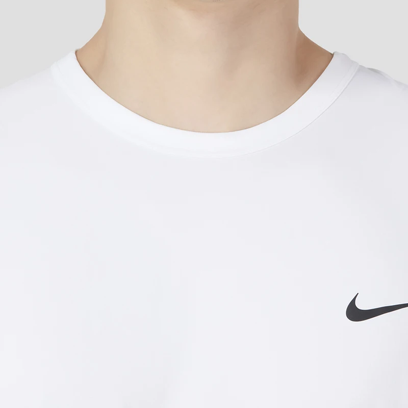 Nike Men's Short Sleeve Df Uv Hyverse Comfortable Sports T-Shirt Casual Crew Neck Top Fitness Sportswear Dv9840-100 view 5