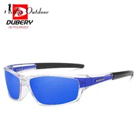 DUBERY  Polarized Night Vision Sunglasses Fishing Sun Glasses Sports Driving Glasses Men Fashion Outdoor Goggles Colorful Lens