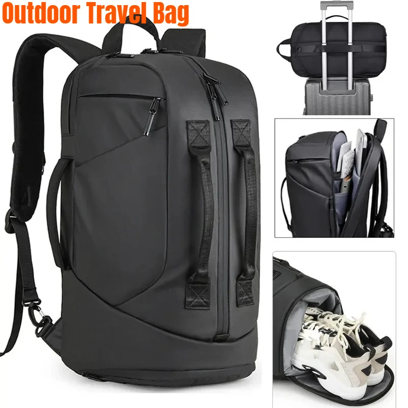 large-capacity-business-commuter-backpack-multifunctional-outdoor-travel-laptop-bag-with-shoe-compartment-lightweight-daypack