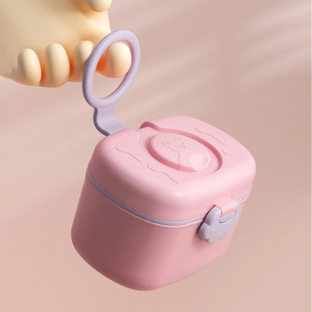 

Portable Milk Box Baby Formula Container Travel Pp Dispenser 2 Portable Formula Dispenser Pcs Storage Food On The Go Leak Proof