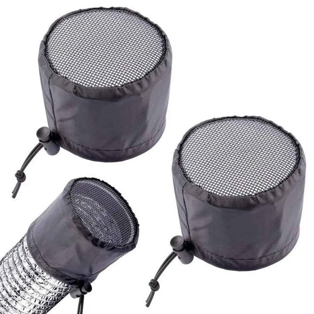 For Plant Tents Tents Vent Cover 2Pcs 4/6/8inch Easy Installation Grow Tents Accessories Vent Filter Waterproof
