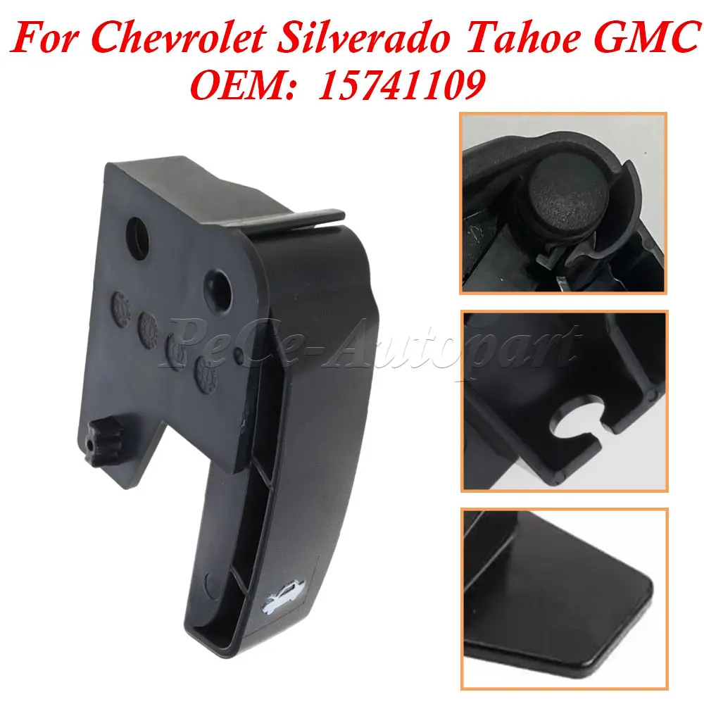

For Chevrolet Silverado Tahoe GMC Sierra Yukon Cadillac C3500 C1500 K2500 K1500 Auto Car Hood Latch Release Pull Handle 15741109