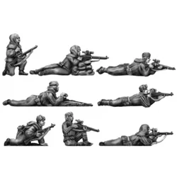 1/72 Scale Die-cast Resin Figure Soviet Sniper (including Female Soldiers) Model Kit Unpainted Free Shipping