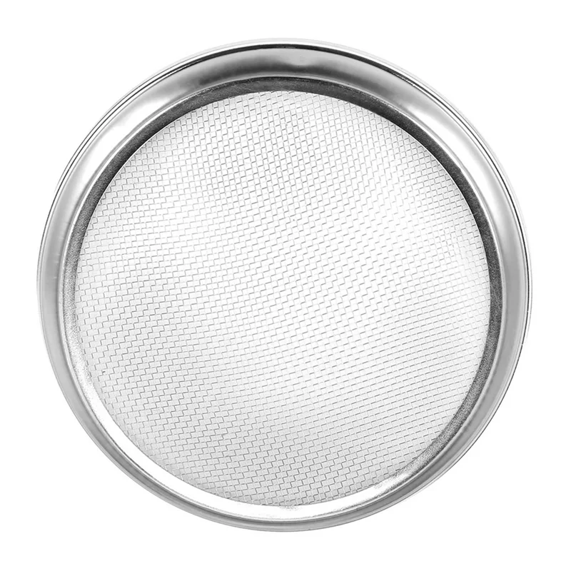 

AA19 5X Heavy Duty Garden Riddle Sieve Mesh Soil Sift Compost Seed Tray Gardening Tool-10 (2Mm)
