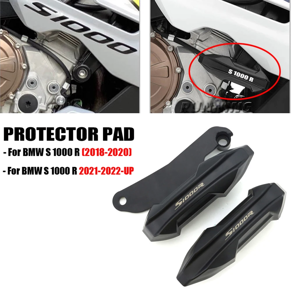 

For BMW S1000R S 1000 R 1000R 2021 2022 Motorcycle Anti-Fall Glue Frame Sliders Falling Protection Guard Pads Kit 2018 2019 2020