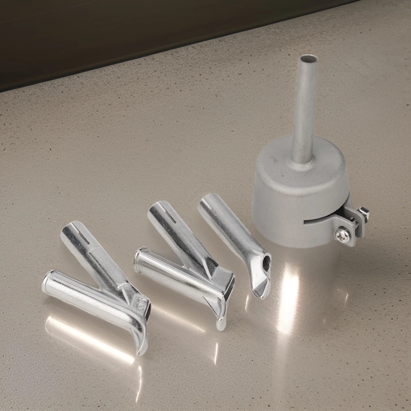 

Hot Air Blower Head For Vinyl Plastic PVC Welding Standard Nozzle Tacking Nozzle Speed Welding Nozzle Set Y Type Tools Versatile