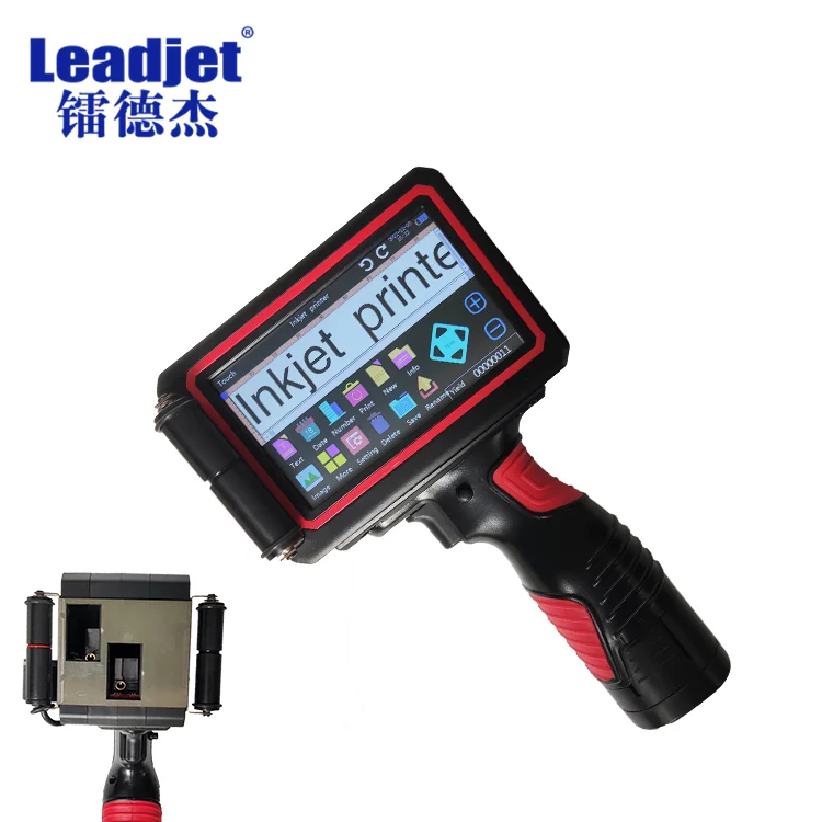 S100C Leadjet Hand jet Printer Handheld Inkjet Printing Machine