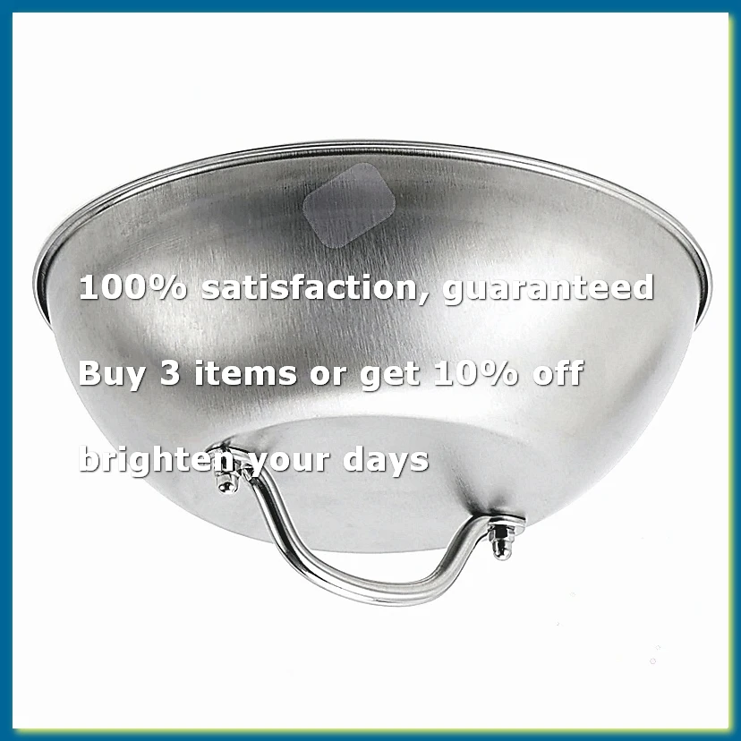 Griddle Accessories Heavy Duty 9in Wide Smashed Burger Melting Cheese Dome Cover Stainless Steel Basting Steaming Cover
