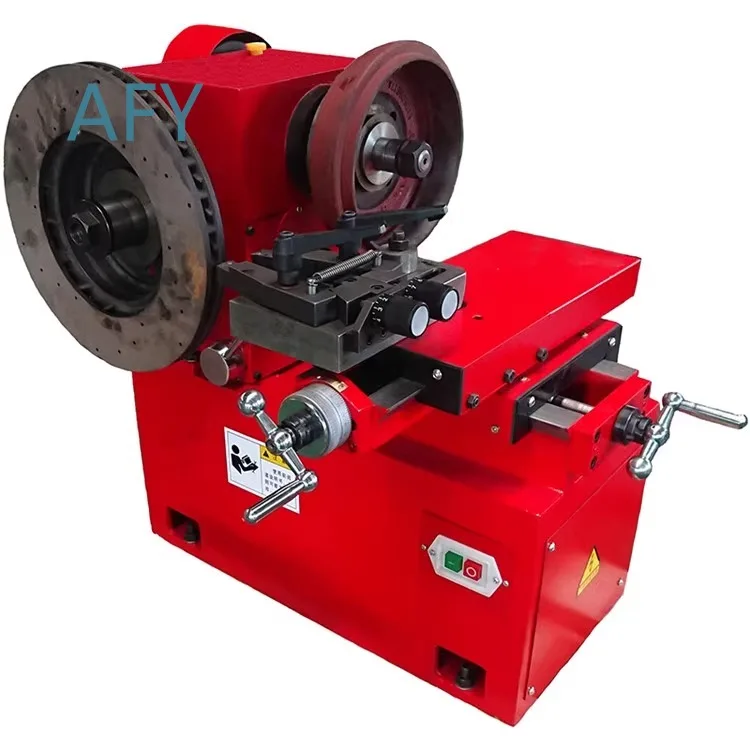 Vertical Brake Drum and Disc Cutting Machine for Truck Automobile Vehicle Tools Brake Disc Resurfacing Machine Oil Skimming
