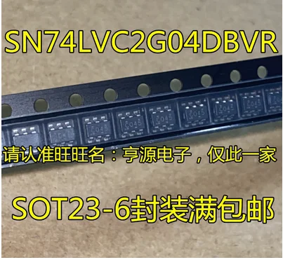 Free Shipping 100pcs SN74LVC2G04 SN74LVC2G04DBVR  SOT23-6 C045