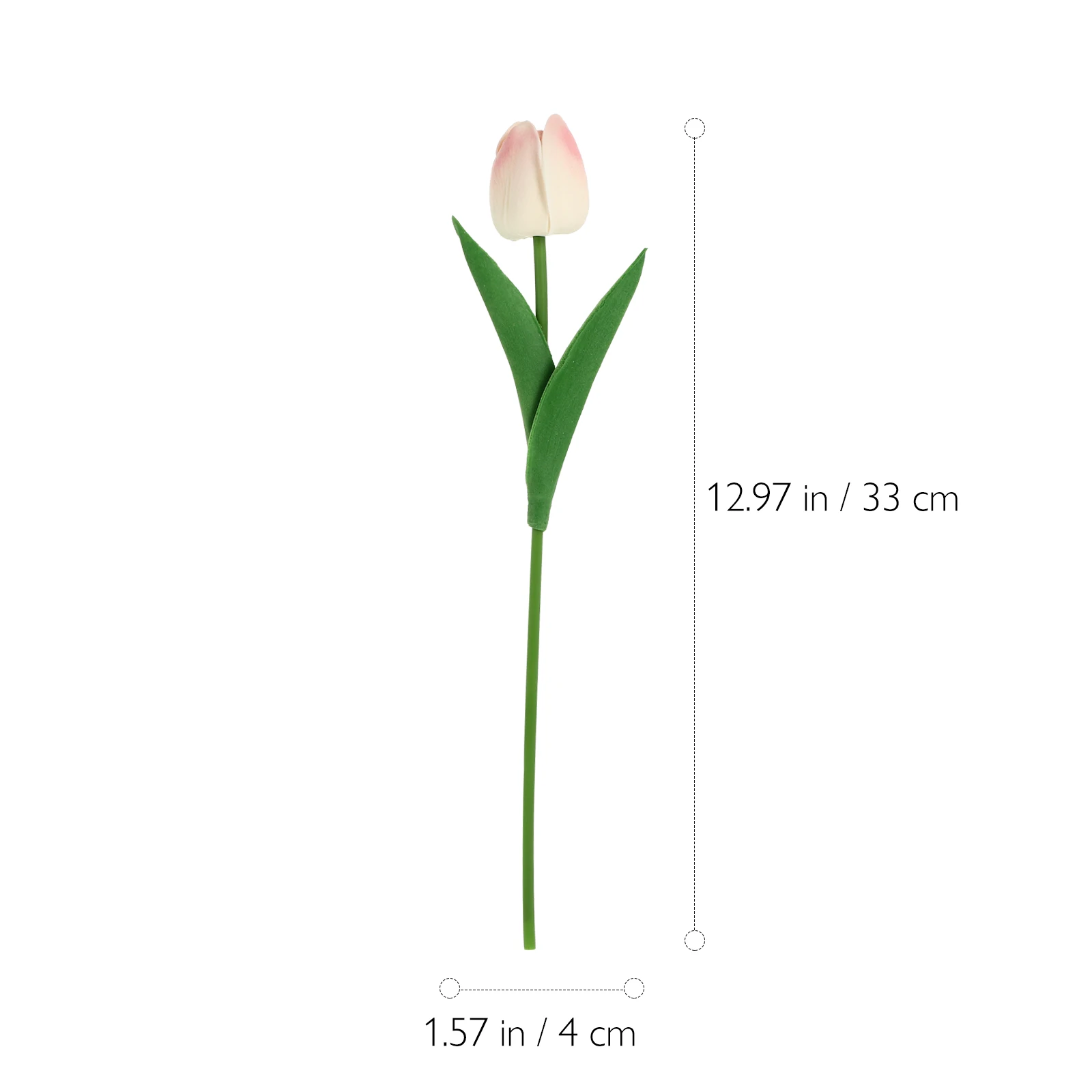 

5 Pcs Artificial Tulips Flowers Lightweight Proper Size for Wedding Garden Party Photo Prop Faux Plant naments Household Decor