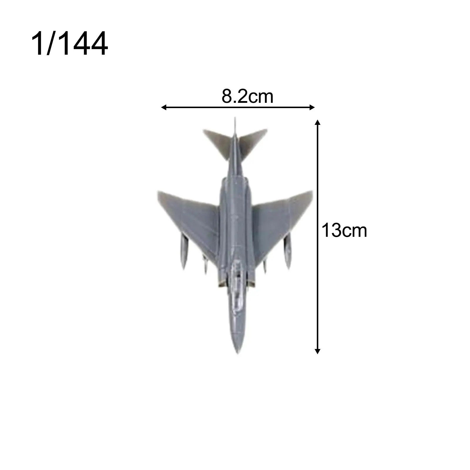 1/144 4D Assembled Fighter Airplane Models, Educational Toys Jigsaw Toys, Aircraft Plane Kits for Children