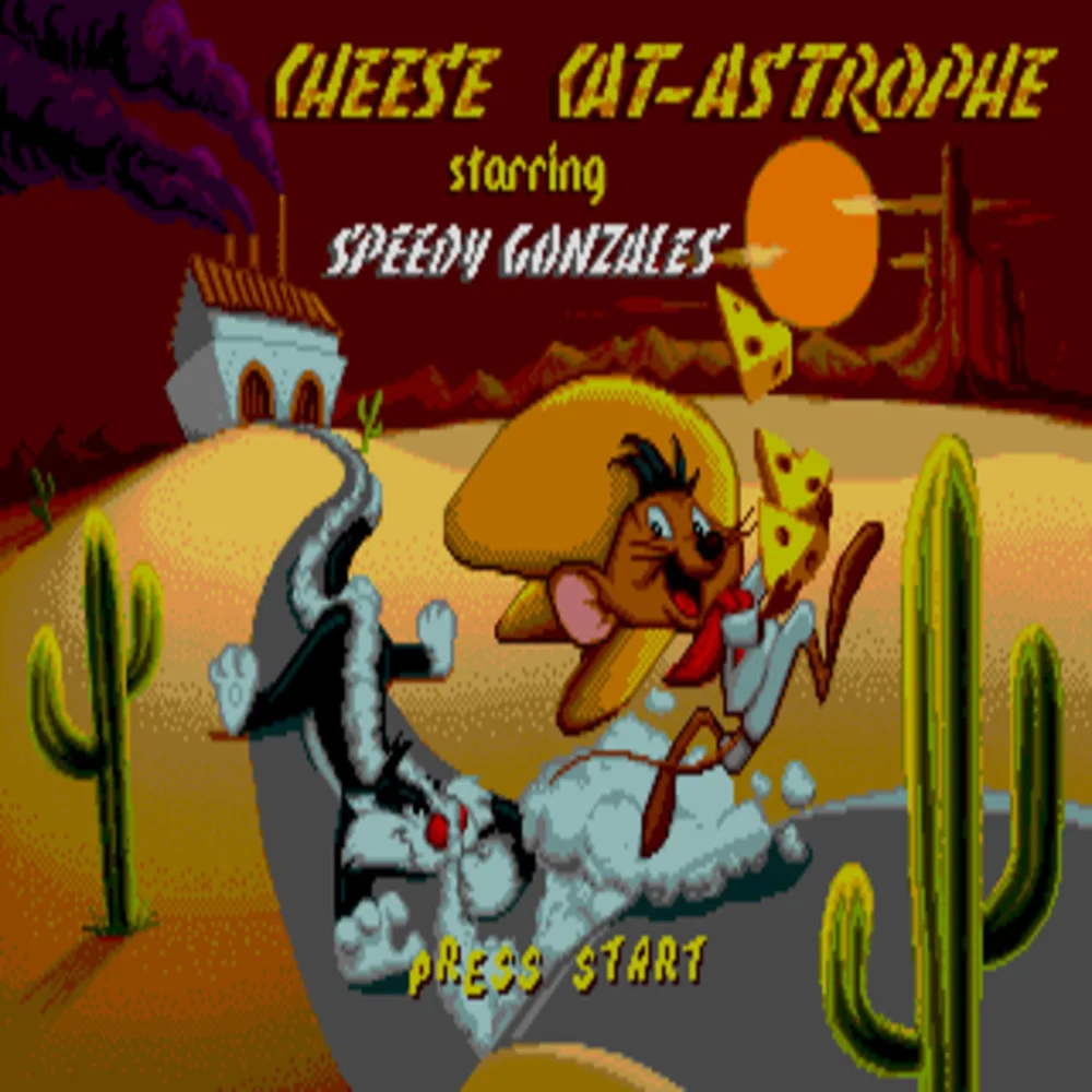 การ์ดเกม MD ชีส Cat astrophe 16bit สำหรับ Sega MEGA Drive สำหรับระบบกำเนิด