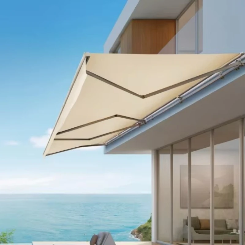 

Large Restaurant Cafe Shop Toldo Used Aluminum Retractable Outdoor Sunshade Awning Toldos Para Patios