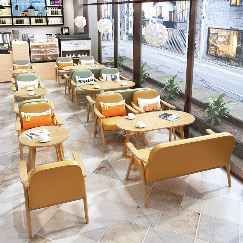 Coffee Shop Style Restaurant Furniture Restaurant Chairs and Tables