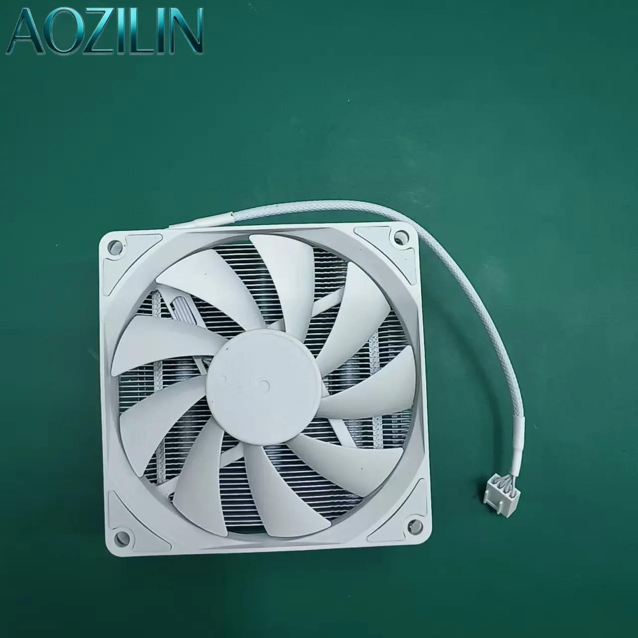 AOZILIN All Copper CPU Cooler 4 Copper Heat Pipes 4Pin Fan Compatible AM4 LGA115x AXP90-x53 CPU Radiator