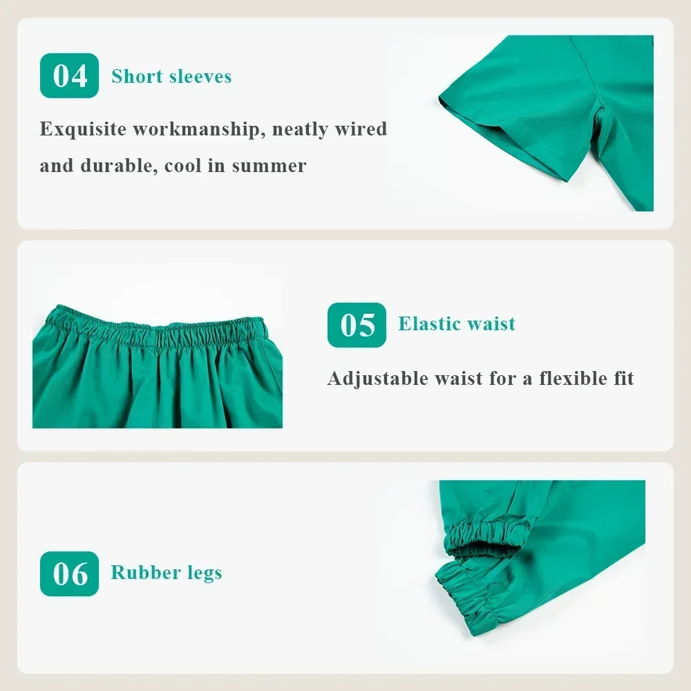 Wholesale Price Doctor Nurse Scrubs Set Medical Uniforms Women Jogger Set Hospital Accessories Operating Room Surgical Workwear