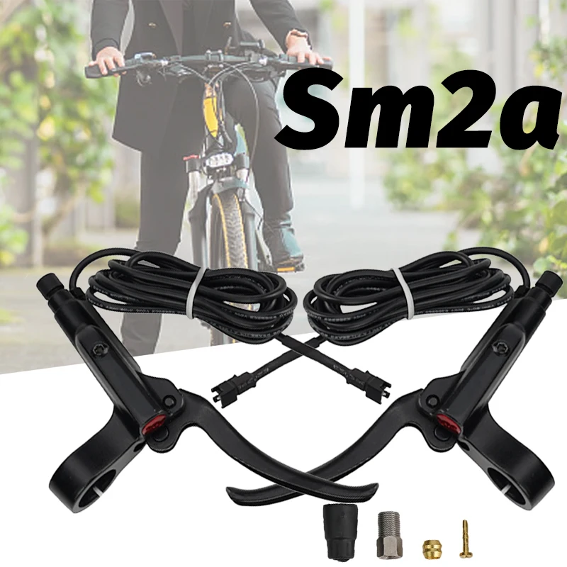 

Sm2a Power Off Brake Lever Electric Bicycle Hydraulic Brake Handle Left Right Brake Lever with Sensor for Ebike Mtb