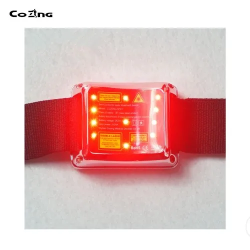 

650nm Laser Therapy Watch LLLT Red Light Treatment Wrist Watch For Diabetes Hypertension Blue Cholesterol Rhinitis Sinusitis