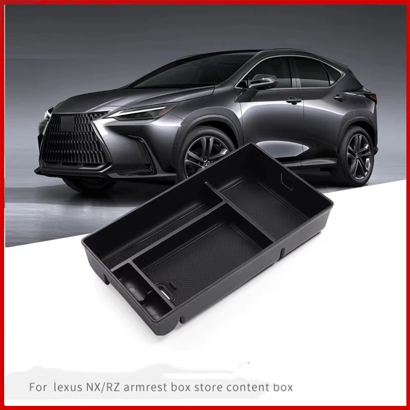 

LHD For Lexus RZ/NX 2023 2024 2025 Armrest Box Storage Box Central Control Car Storage Car Interior Supplies Decoration