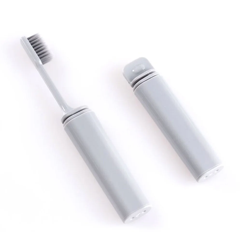

2 Pcs Toothbrush Portable Personal Care Teeth Gavel Charcoal Electronic Travel for