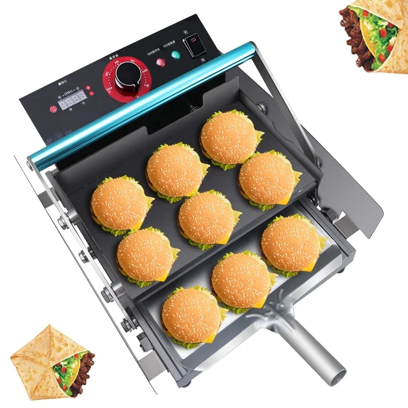 Small model automatic hamburger bread production machine for home use