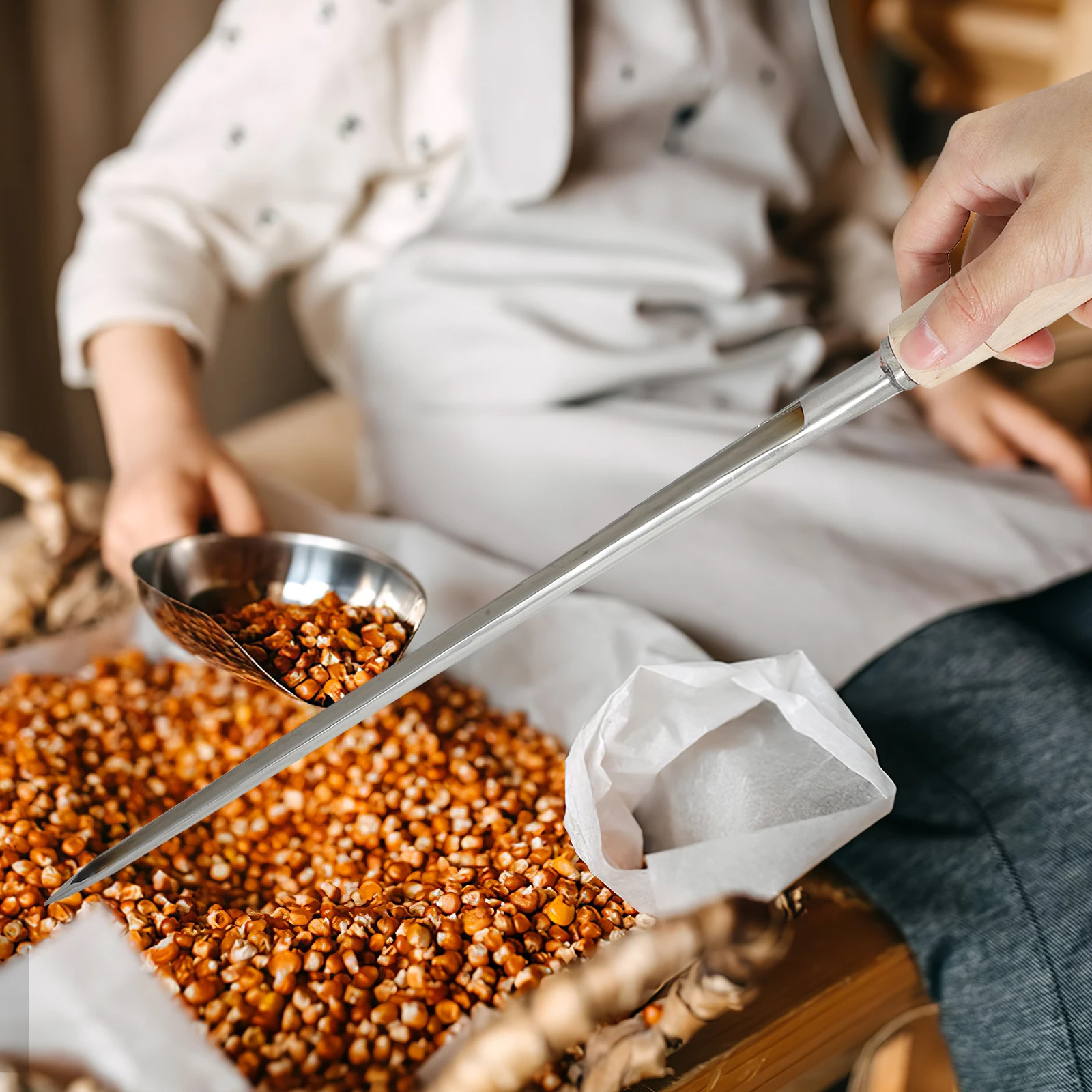 

Efficient Stainless Steel Corn Sampler for Wheat Grain Rice Soil Powder Sampling Agriculture Tool Resistant to Deformation