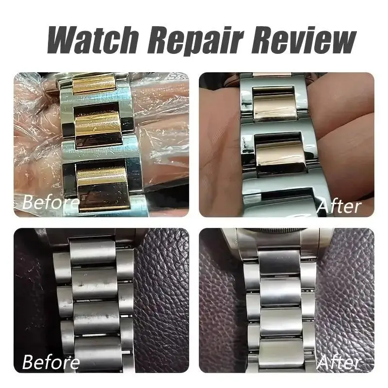 30g Watch Polishing Paste For Watch Metal Frame Renewal Removes Scratches From Strap Screen Suitable for DIY Repair