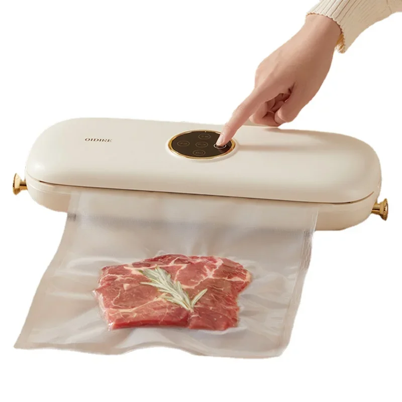 Vacuüm Sluitmachine Automatische Huishoudelijke Kleine Voedselverpakking Conservering Plastic