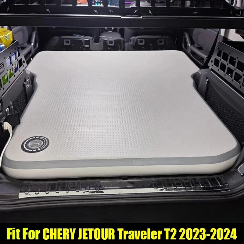 New! Car-mounted Brushed Inflatable Mattresses Suitable for CHERY Jetour Traveller T2 2023 2024 Camping Outdoors Sleeping Pads P