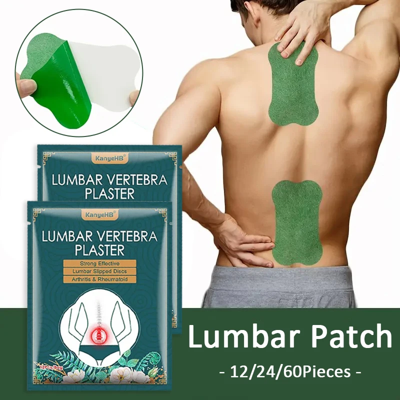 Lumbar Patch Back Waist Stickers Moxibustion Self-heating Patches Fitness Sports Relief Paste