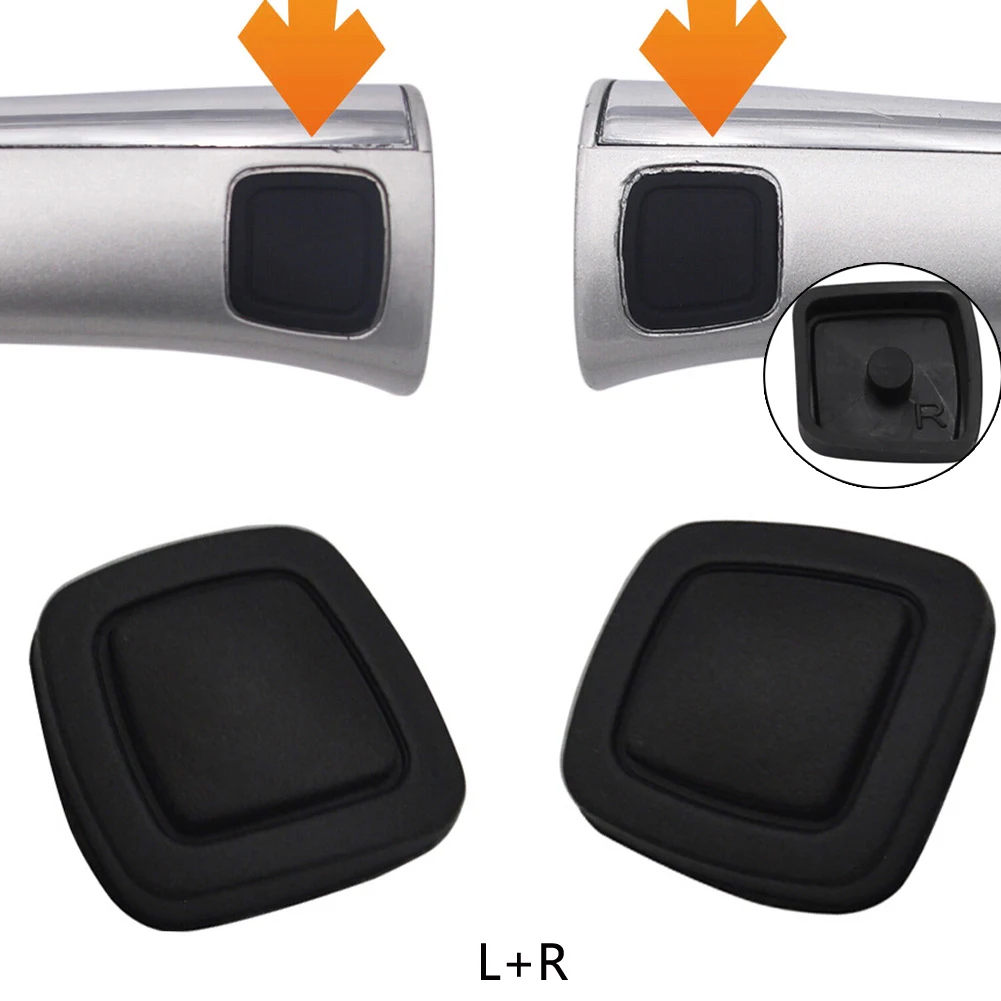 Keyless Entry Door Handle Button Cover Cap Rubber For Benz S/CL/SL Cass W220 R230 C215 A2207601370 A2207601470