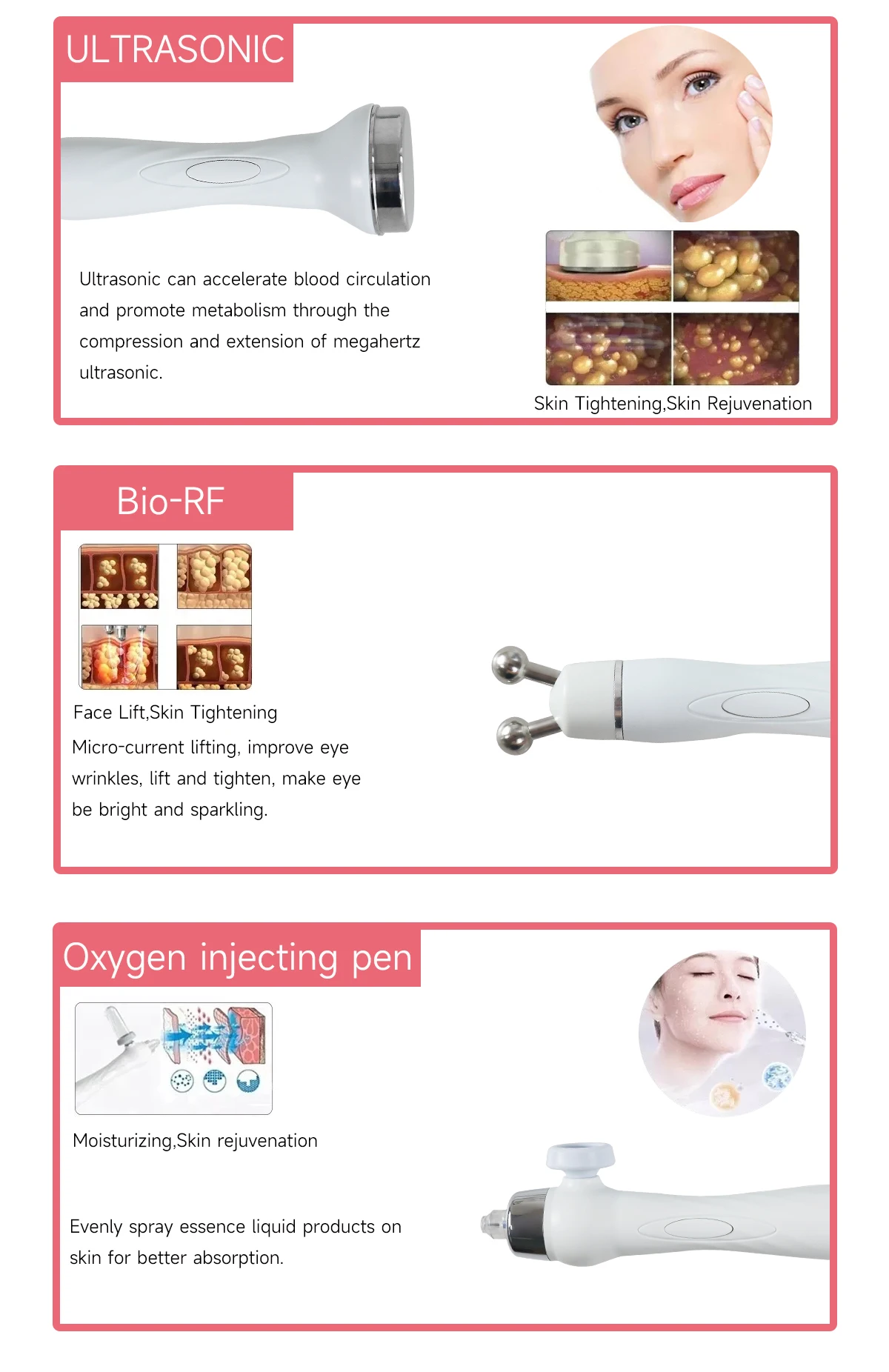 6 en 1 visage eau oxygène petite bulle Jet Peeling visage nettoyage en profondeur Machine épurateur visage Spa eau Dermabrasion visage beauté skincare massage massage électrique masseur électrique soin visage