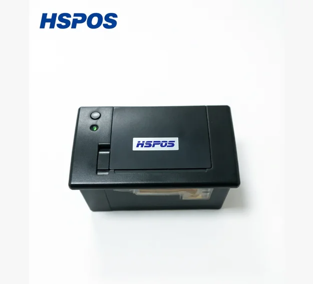 HS-QR24 Series thermal Receipt Printer Print speed 50-80mm/s 3 A 5-9V/12V Dot Line