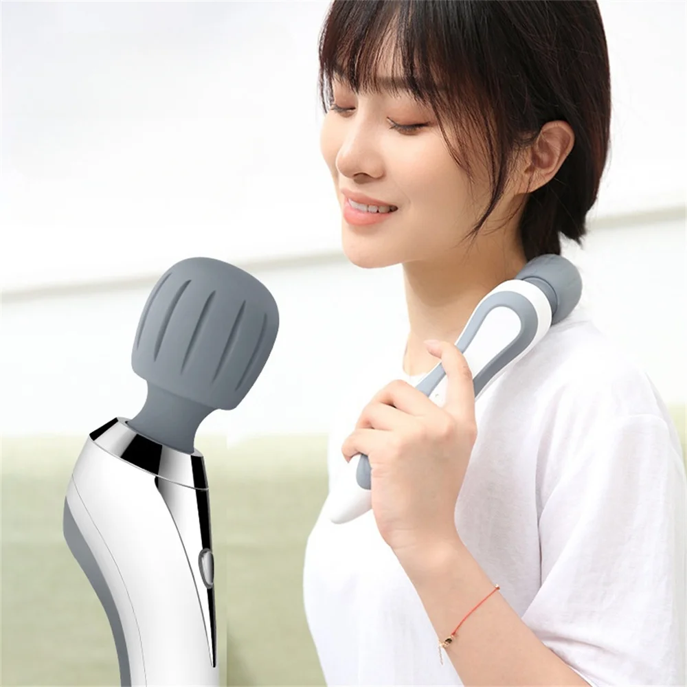 Small Electric Handheld Massage Stick Muscle Relaxation Fatigue Relief Kneading Vibration Massager