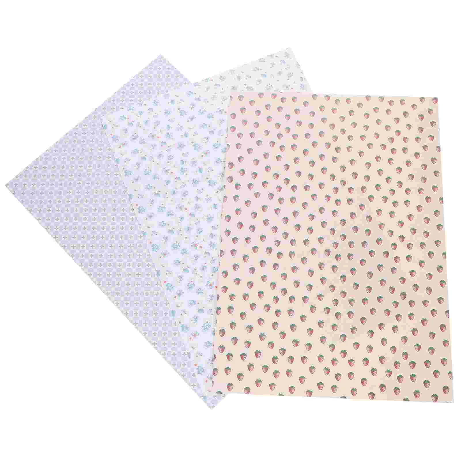 

3 Sheets House Wallpaper Mini Wallpapers Sticky Sticker Peel and Accessories for