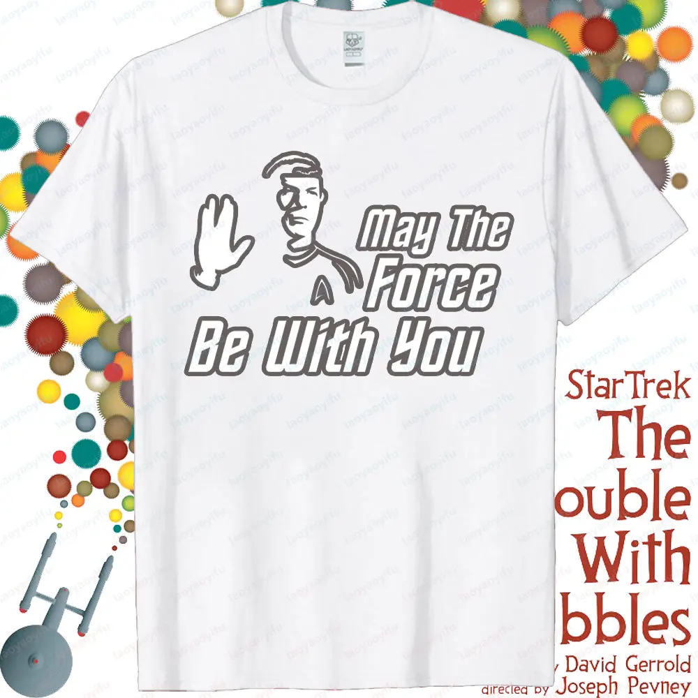 Star Trek Classic Scene Printed Tshirt Men Women Daily Life Crewneck Cotton Short Sleeve Fashionable Casual Summer Tee Tops