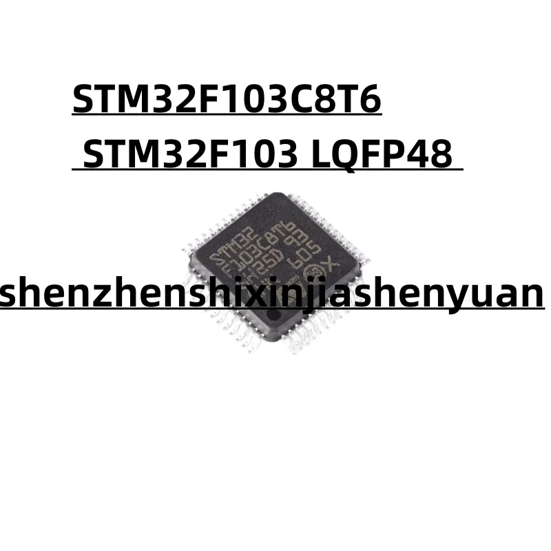 5pcs/Lot  New origina STM32F103C8T6 LQFP48