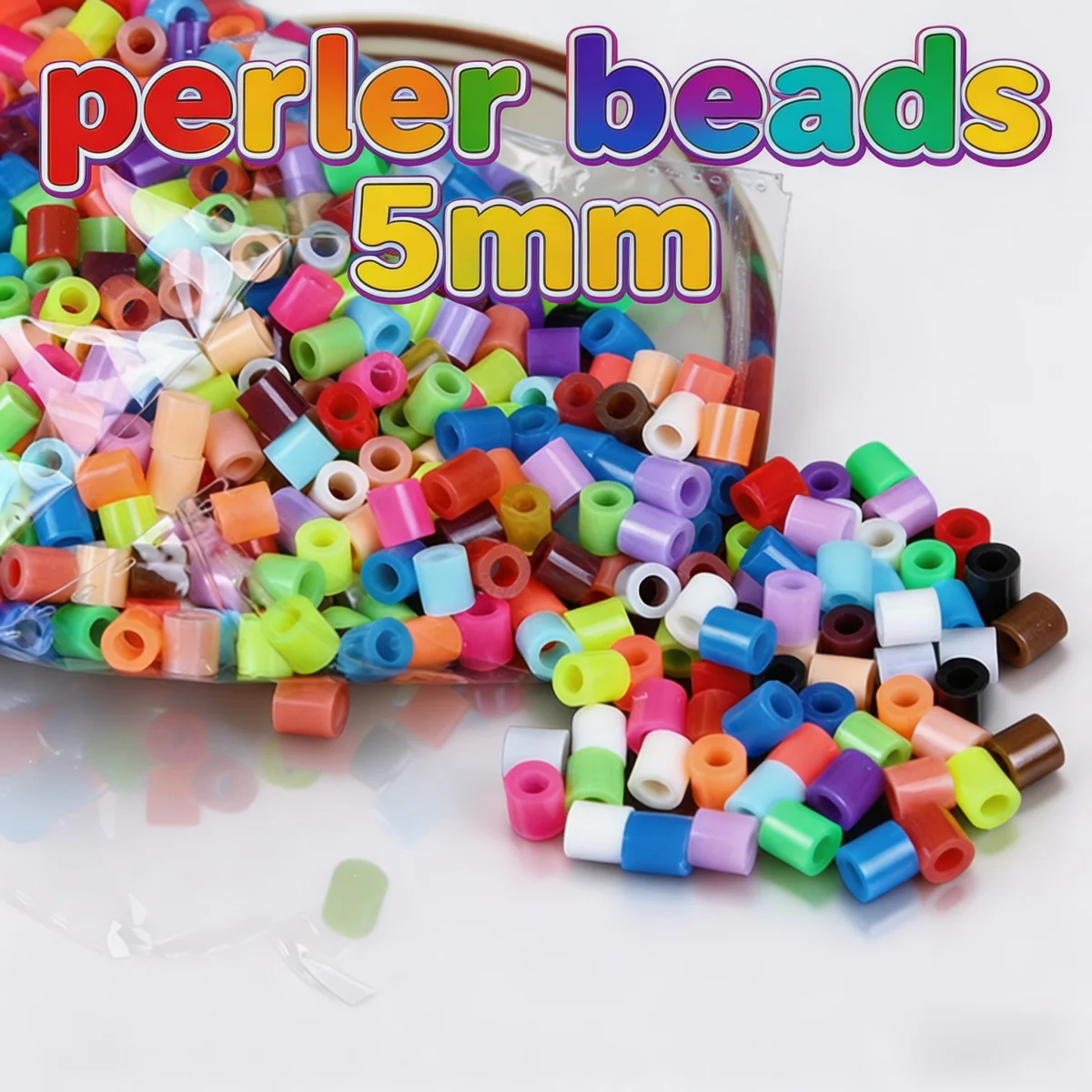 

3000 шт./упаковка, 5 мм, бусины Hama, термомозаика, бусины для пайлинга, развивающие игрушки для творчества