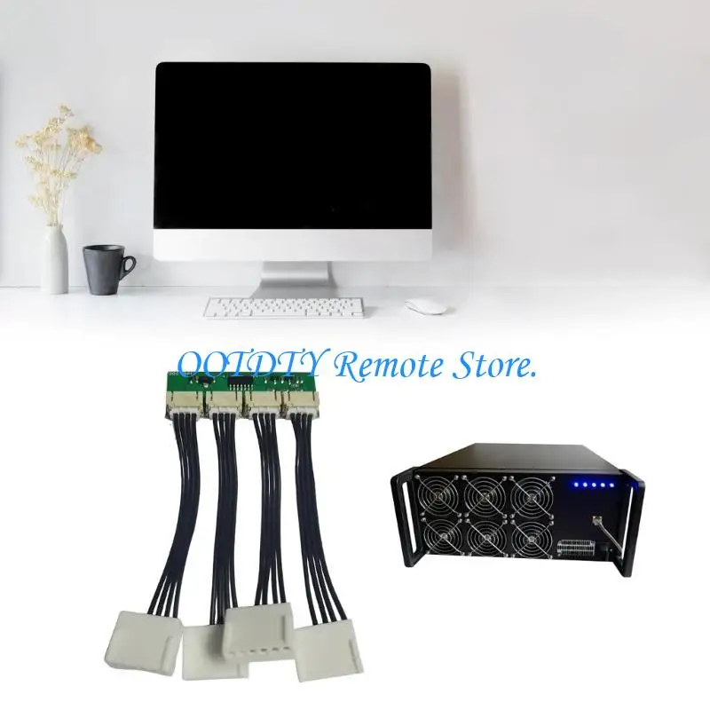  Fan Speed Emulator 4-in-1 4Pin Control Board For IBeLink S1Max K3Max Enhances Computer Performances