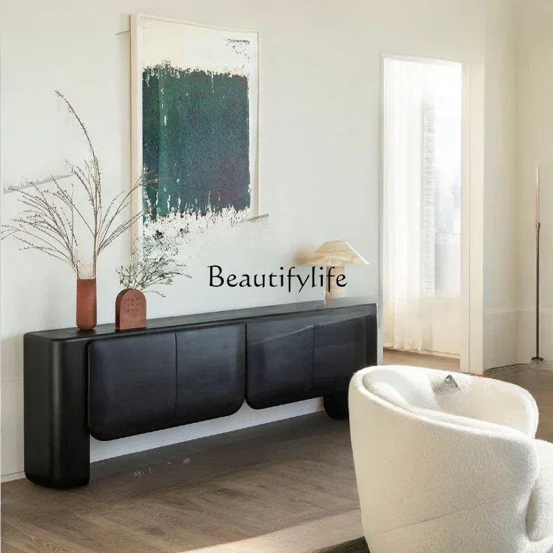 

Whole house furniture Nordic Simple TV Cabinet Creative Sideboard Cabinet Entrance Cabinet Italian Minimalist