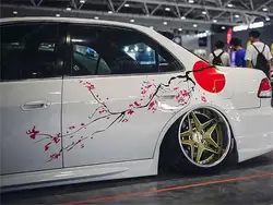 Sakura Car Livery,Sakura Theme Side Car Vinyl Livery, Universal Size, Car Livery,Car sticker