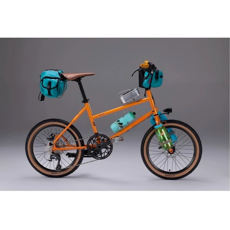 Steel Wheel Diameter Gravel Pavement Bike, Bright Orange