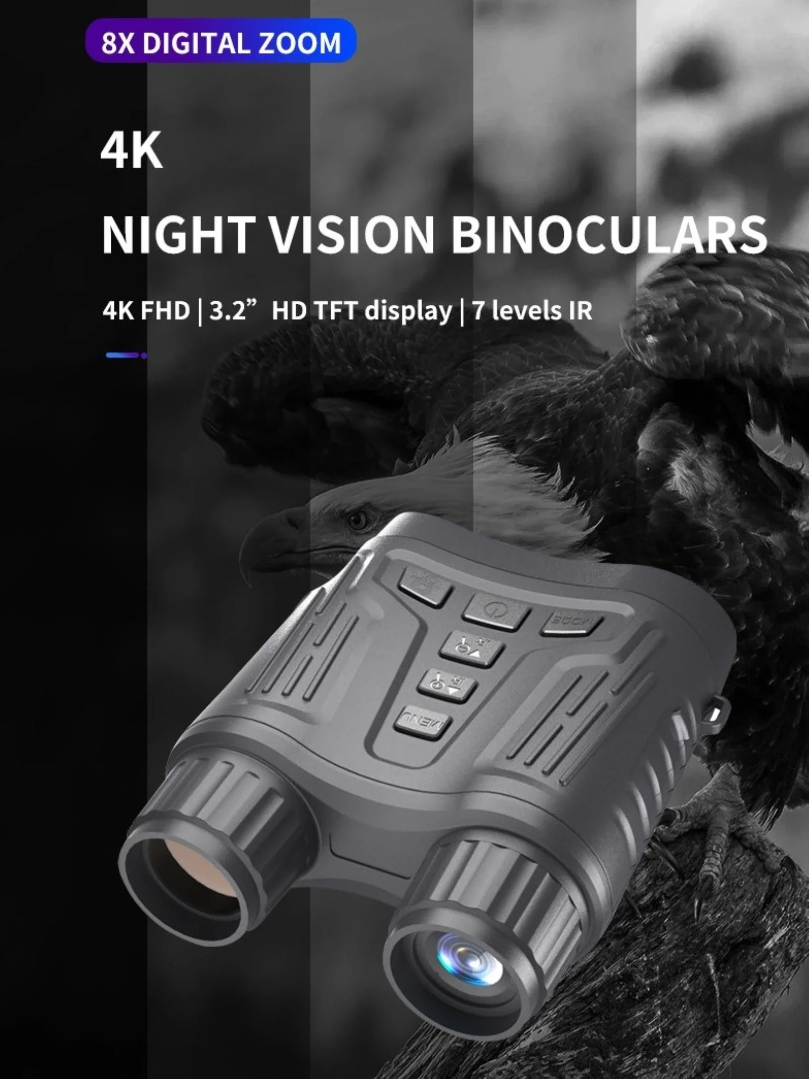 NV2180 Night Vision Binoculars 8X Digital Zoom  3.2