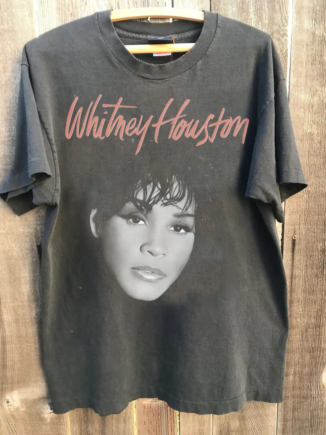 Рубашка в стиле 90-х Уитни Хьюстон, Рубашка Whitney Tour HA0851 с длинными рукавами