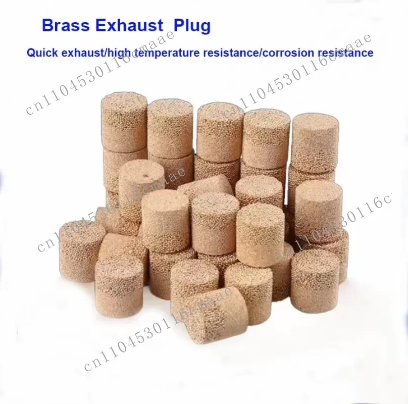 Hollow Mold Accessories Brass Exhaust Plugs Gas Vent Valves for Discharge Gas Sizes D3