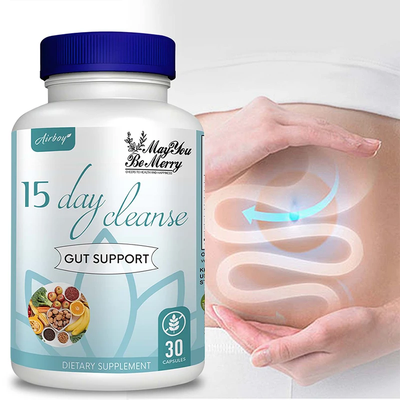 

15 Day Cleanse - Weight Management,Fat Burning,Reduce Abdominal Pain,Constipation,Promoting Healthy Digestion and Gut Health