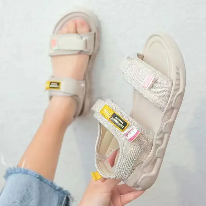 

Универсальная летняя женская модная пляжная обувь, римская обувь, женские повседневные спортивные сандалии